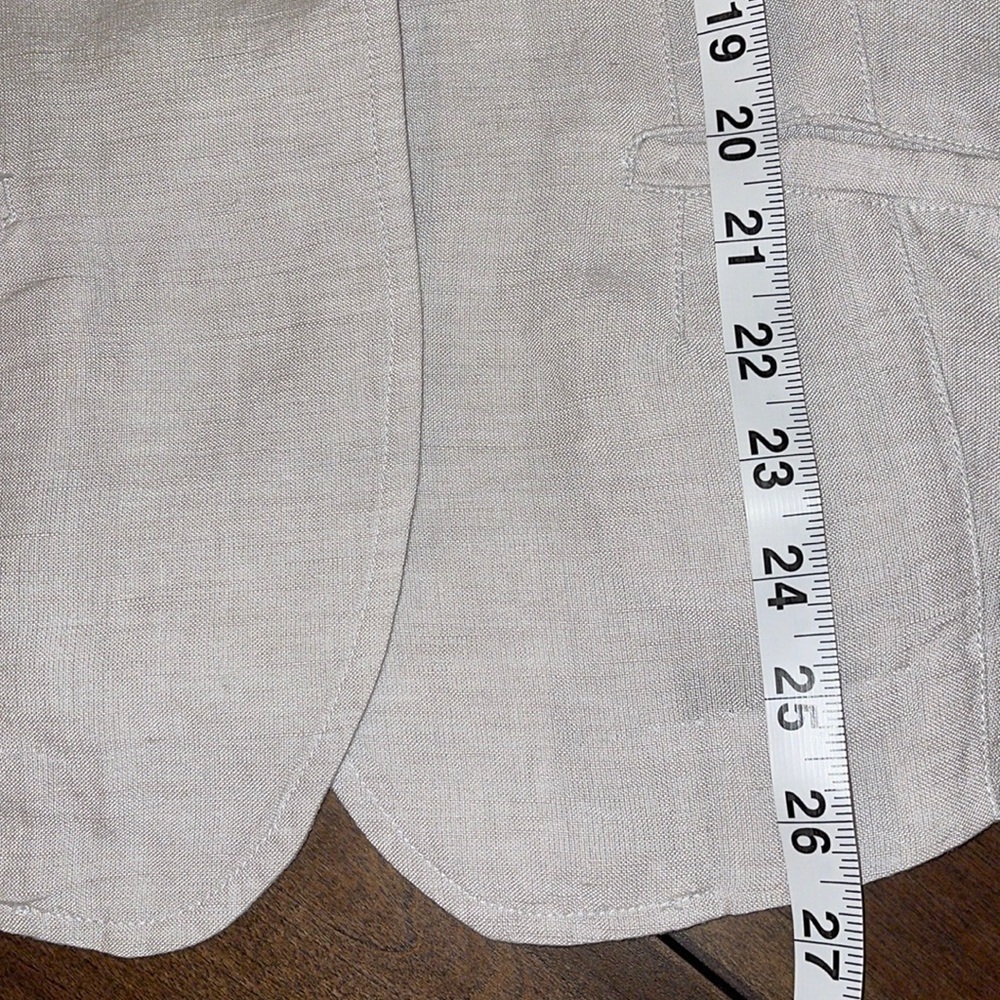 ZOZO Linen Blend Blazer Sz. MD - Picture 10 of 16